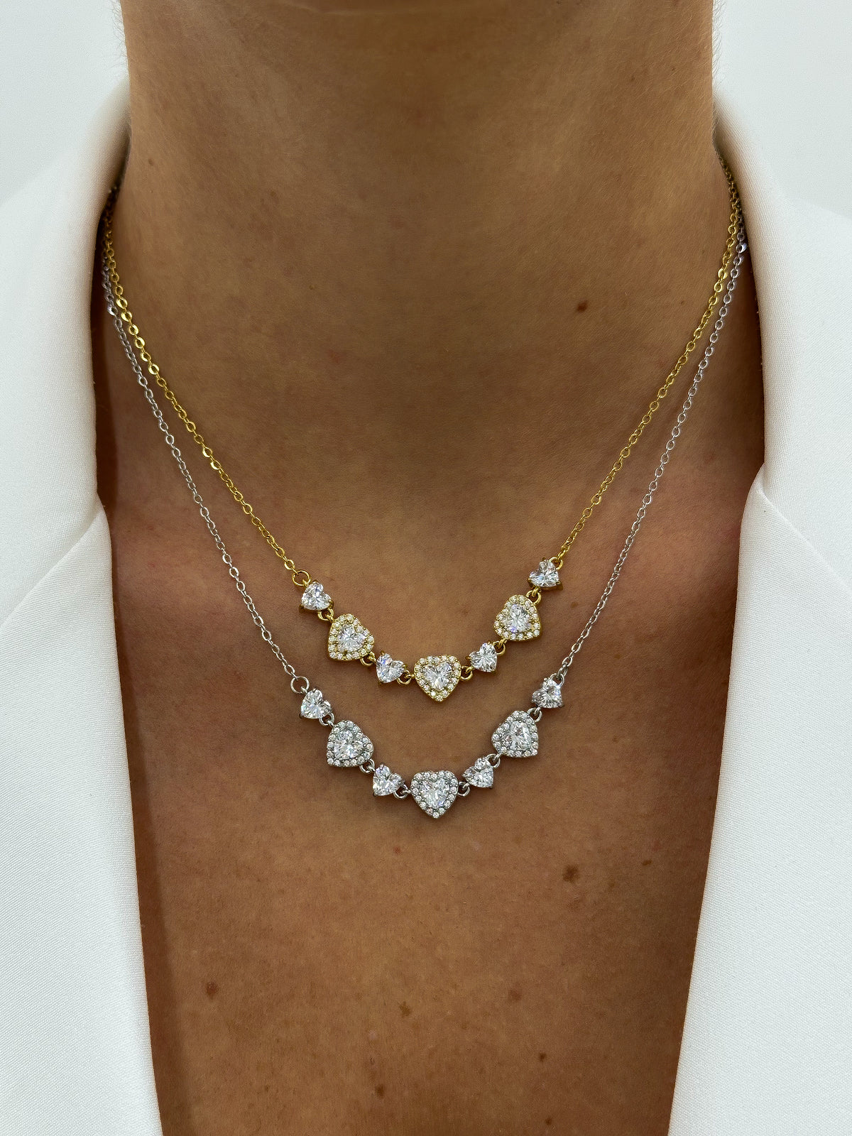 COLLANA JADE WHITE