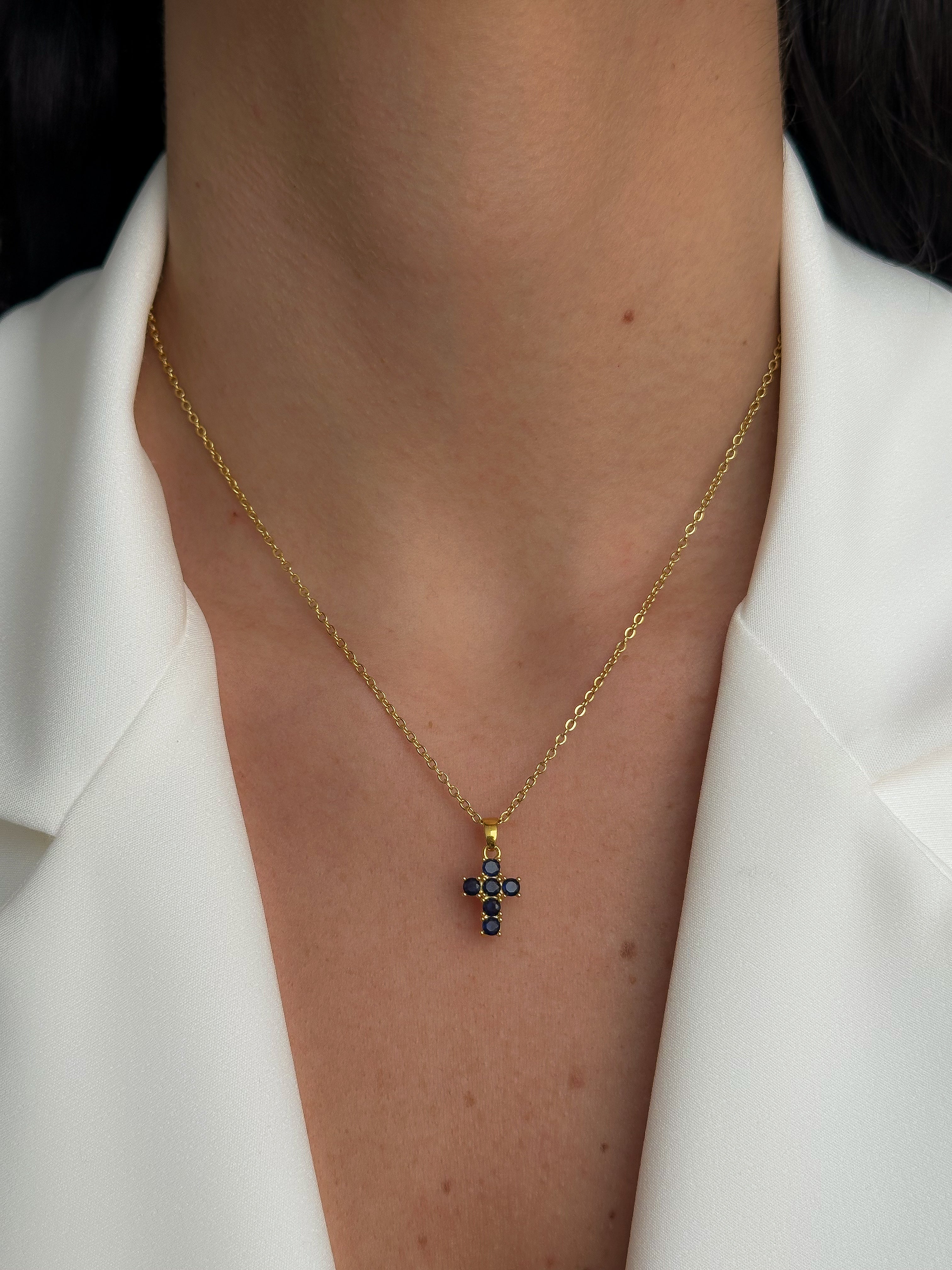 COLLANA ANGELINA NAVY