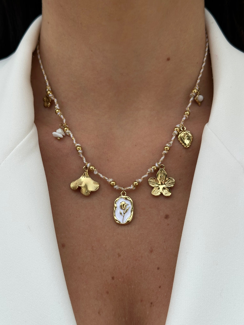COLLANA MYKONOS WHITE