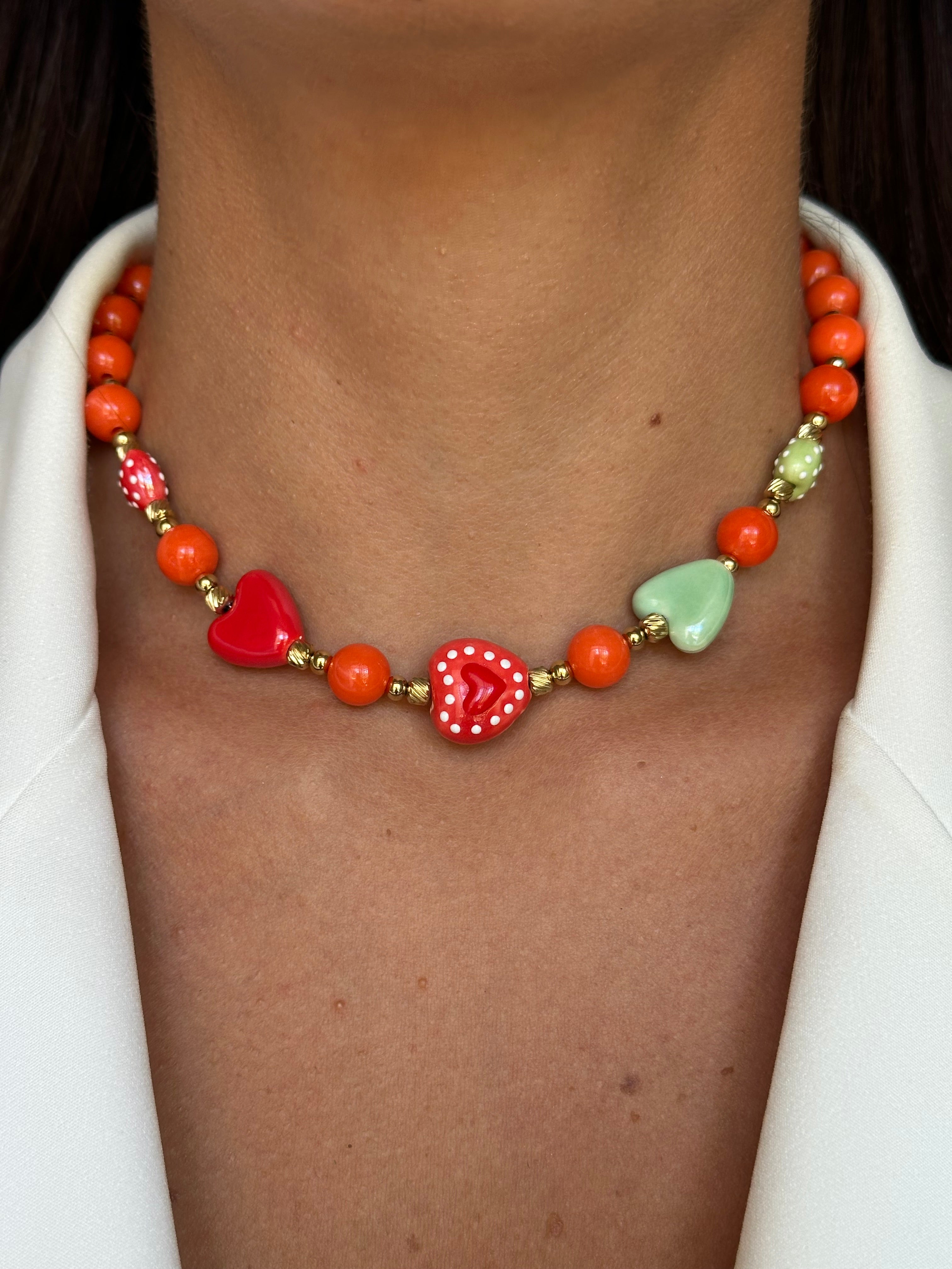 COLLANA CARIBE ORANGE