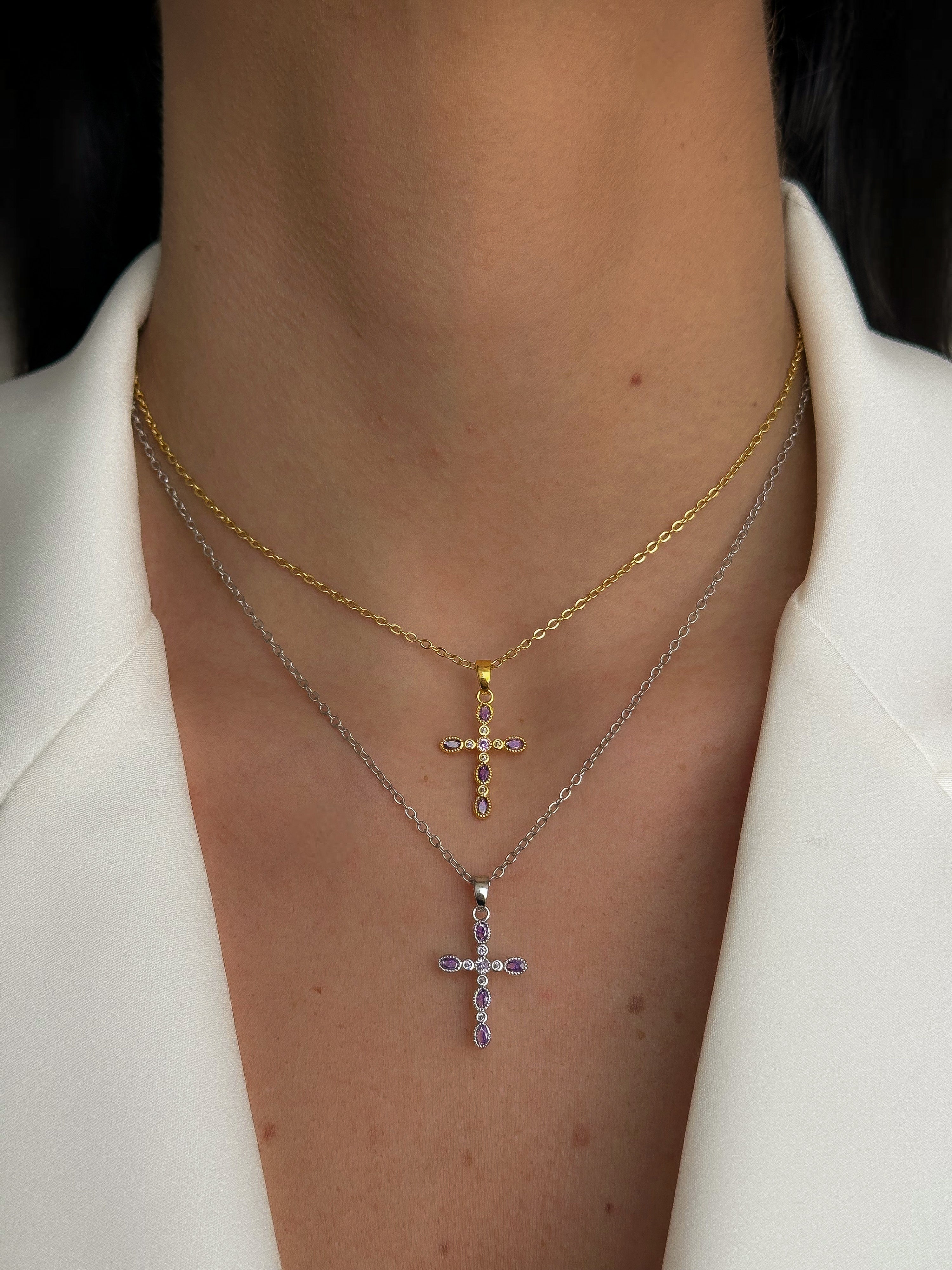 COLLANA GRACE LILLA