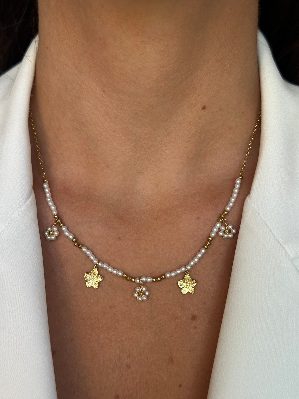 COLLANA SICILY WHITE
