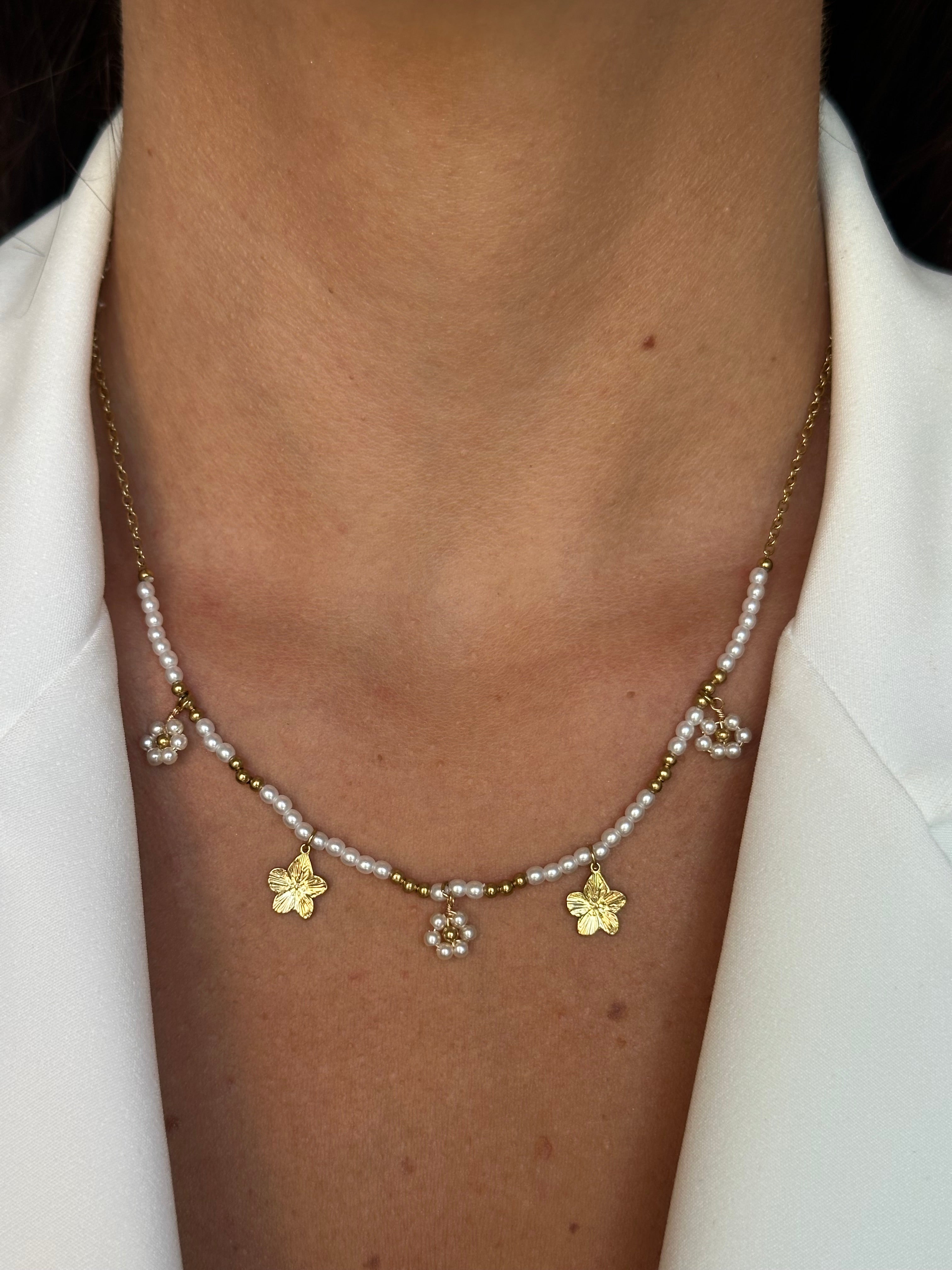 COLLANA SICILY WHITE