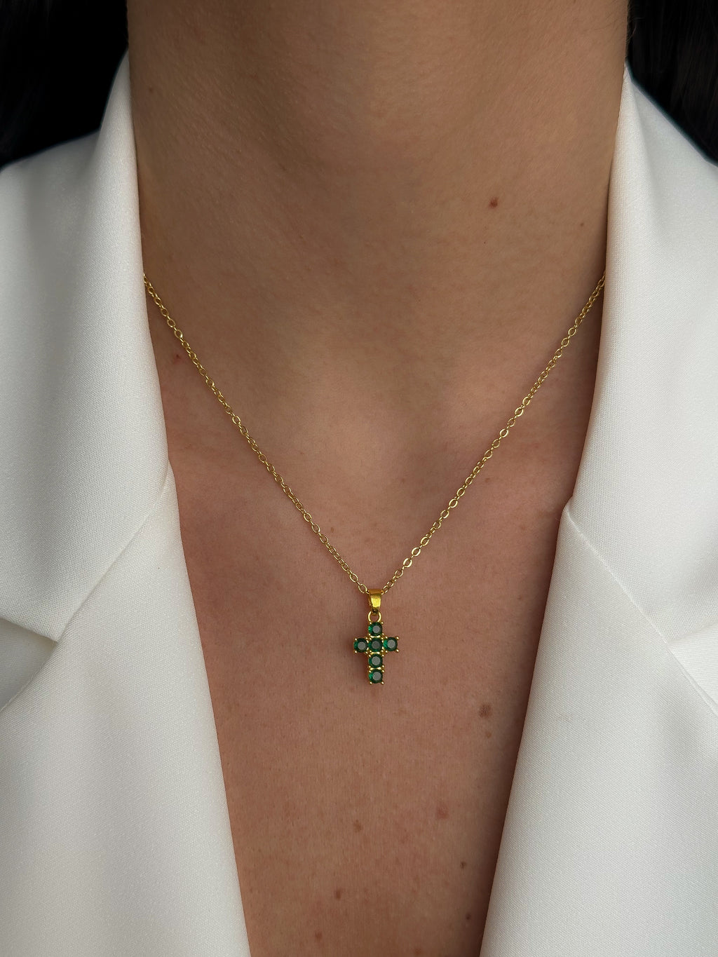 COLLANA ANGELINA VERDE