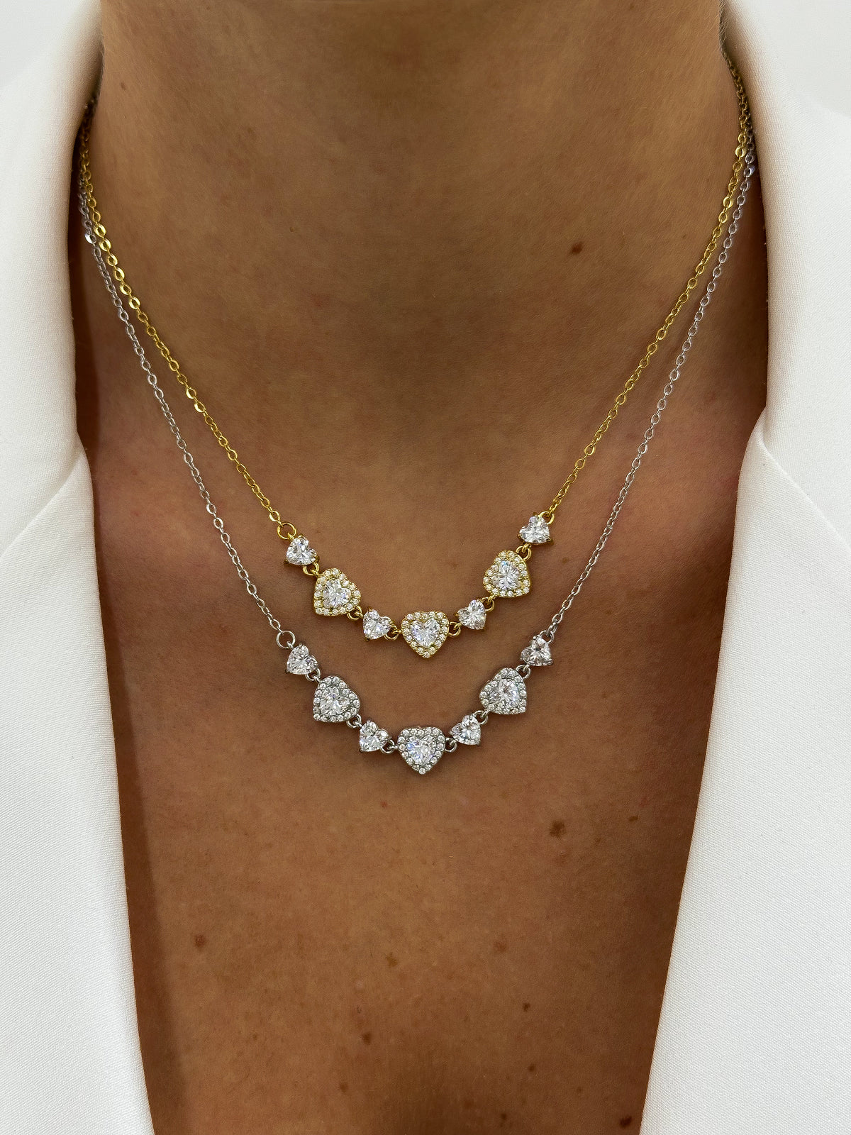 COLLANA JADE WHITE