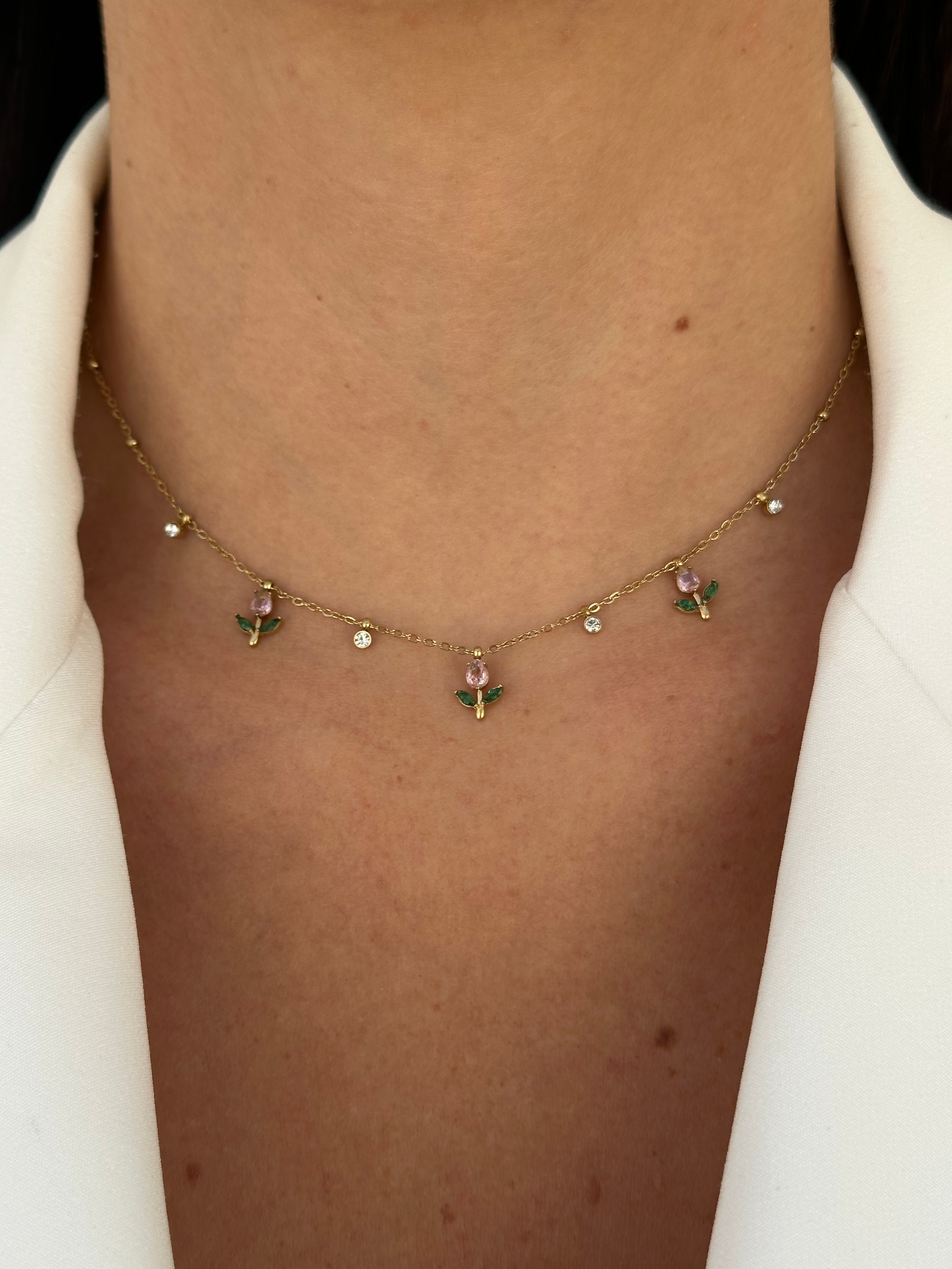 COLLANA CORALINE PINK