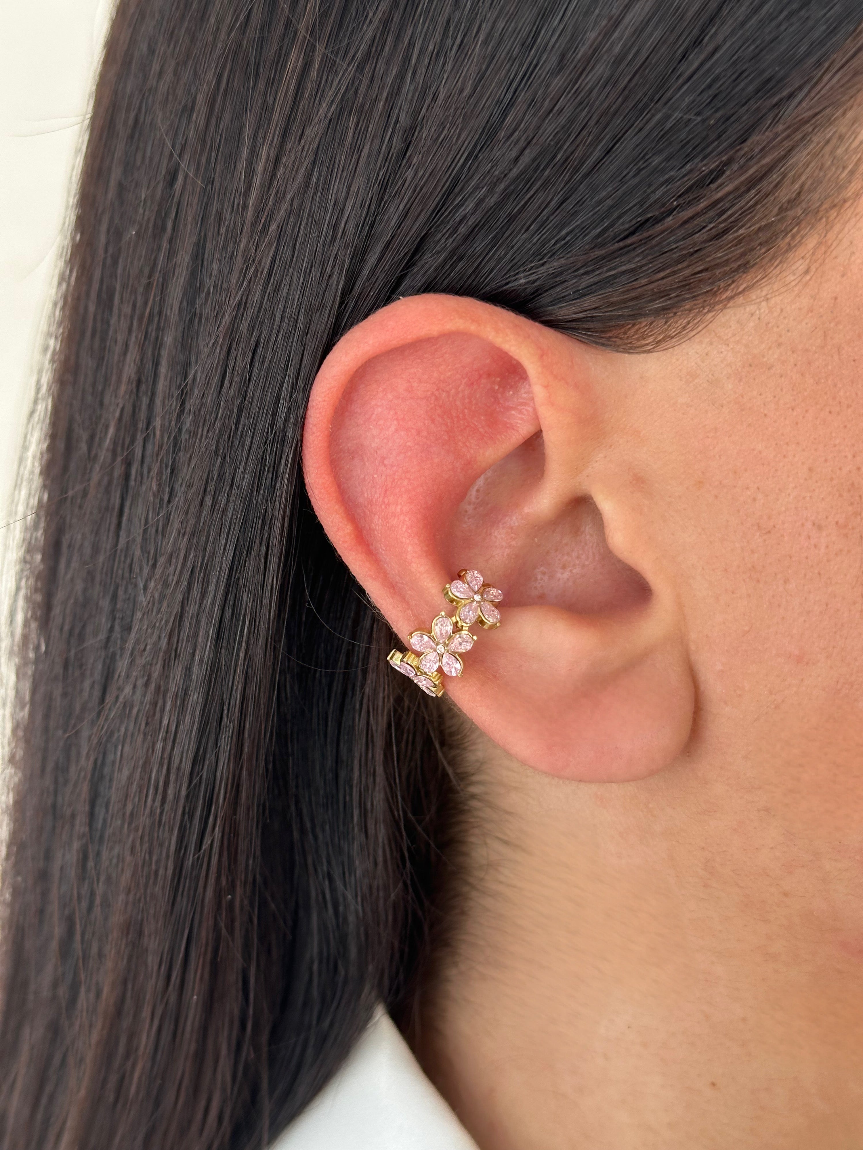 EARCUFF AURELIE PINK