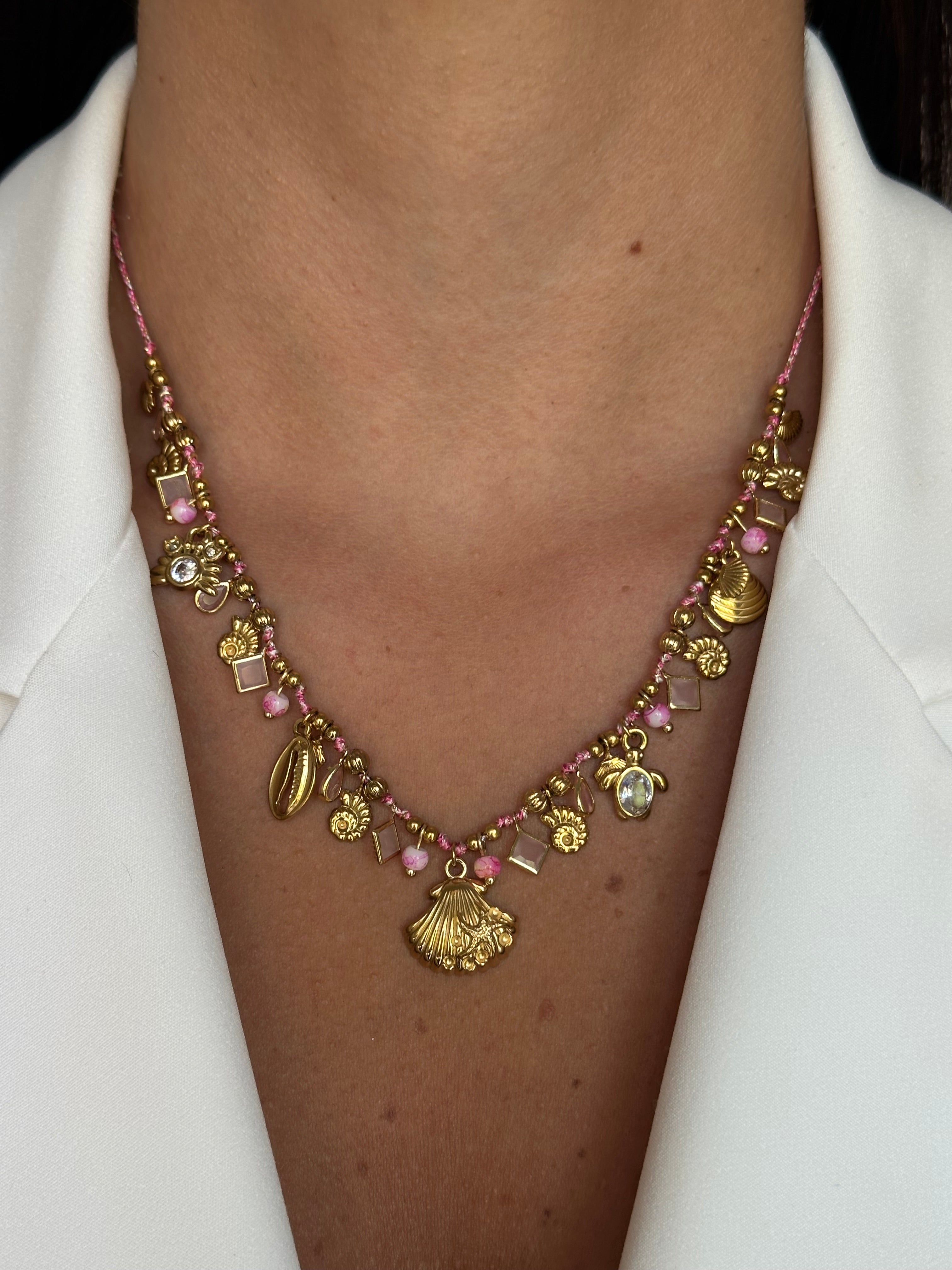 COLLANA OCEANIA PINK