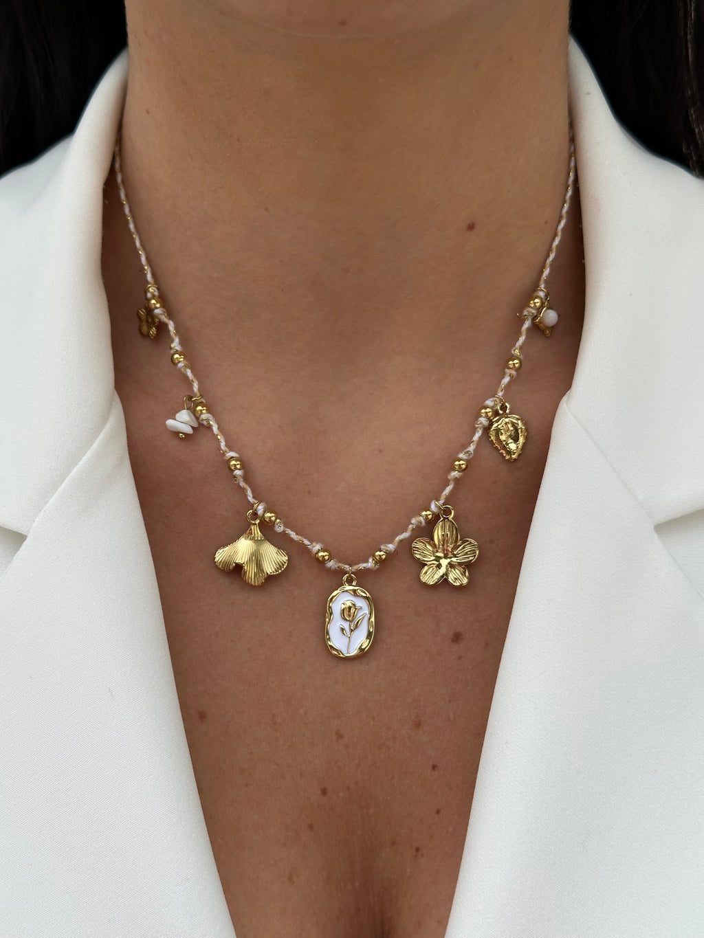 COLLANA MYKONOS WHITE
