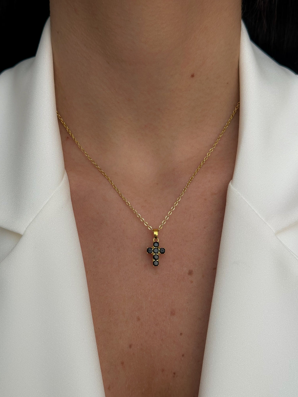 COLLANA ANGELINA NERA