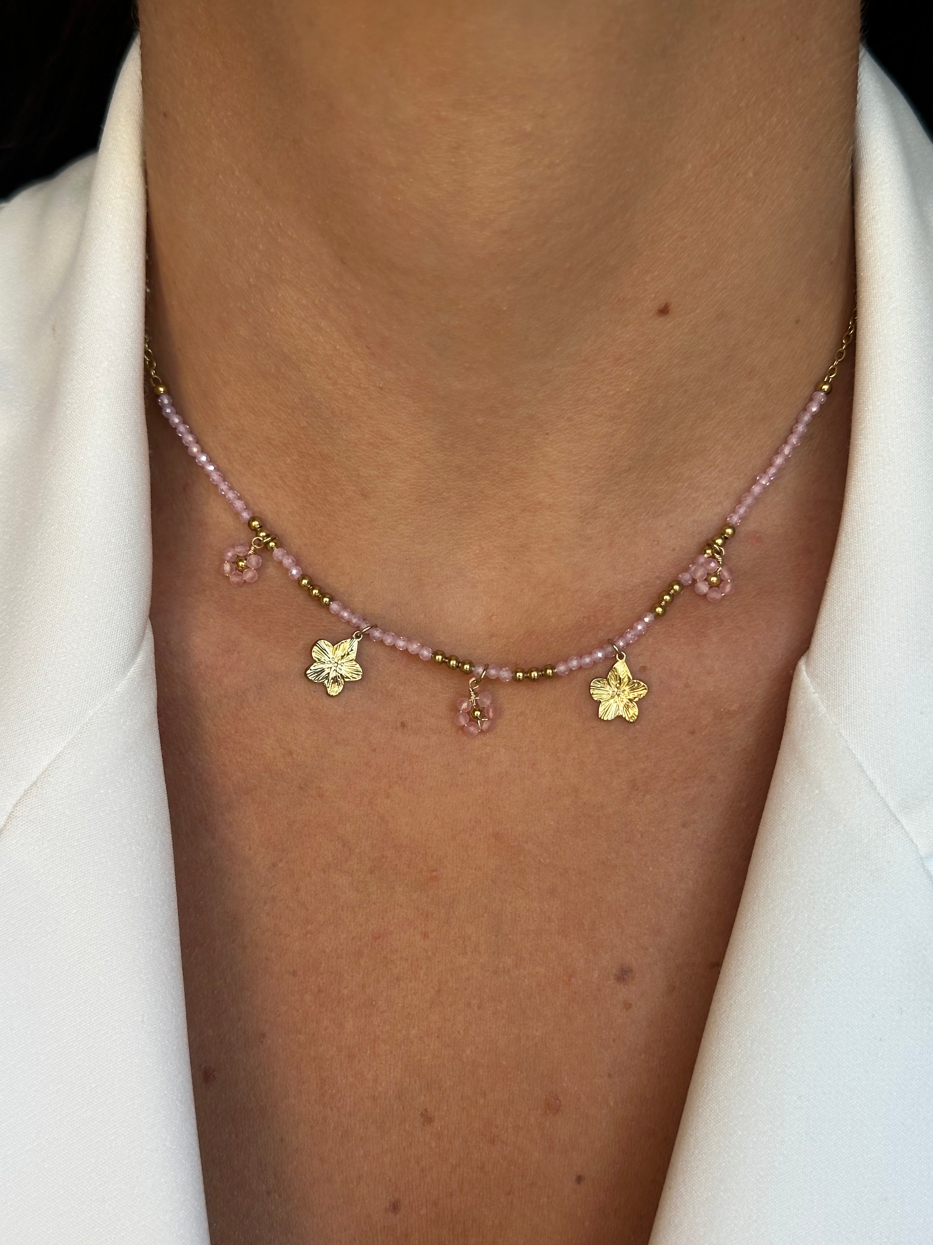 COLLANA SICILY PINK