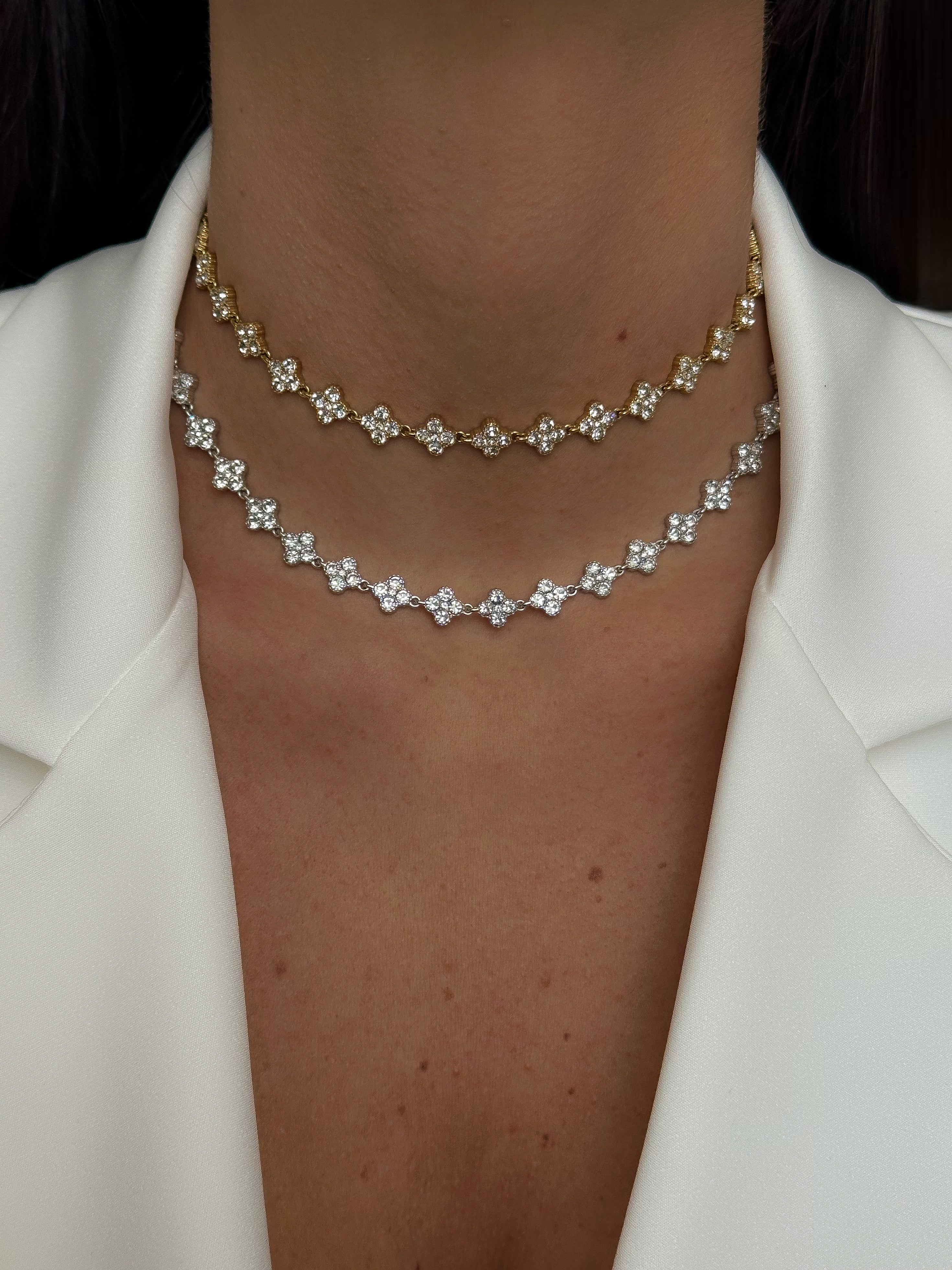 COLLANA AMBRA WHITE
