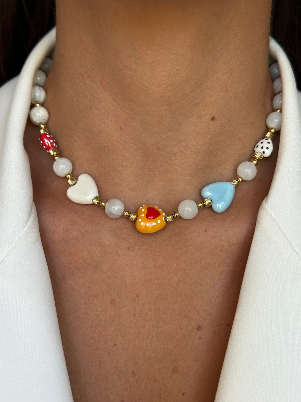 COLLANA CARIBE WHITE