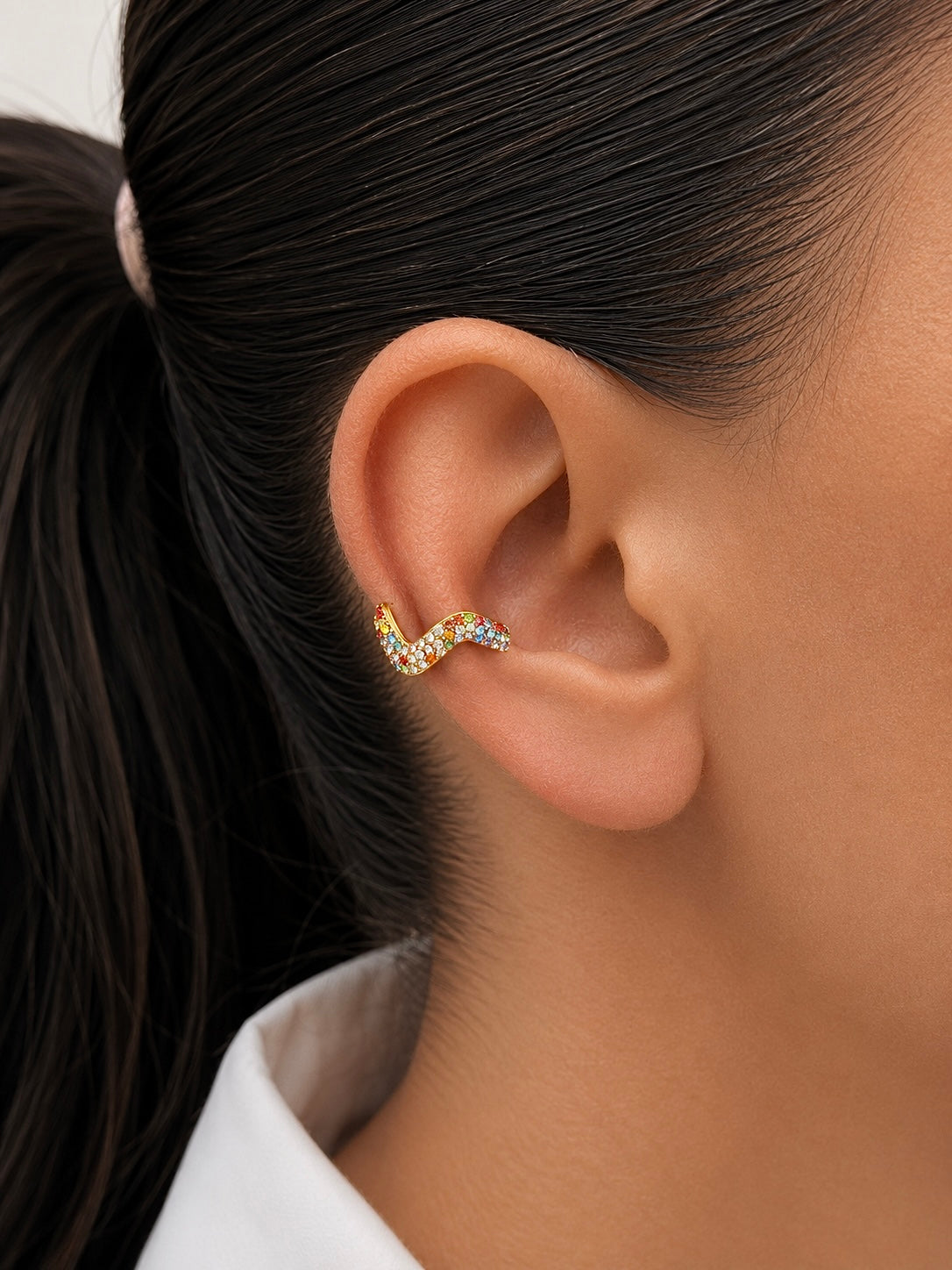 EARCUFF POSILLIPO MULTICOLOR