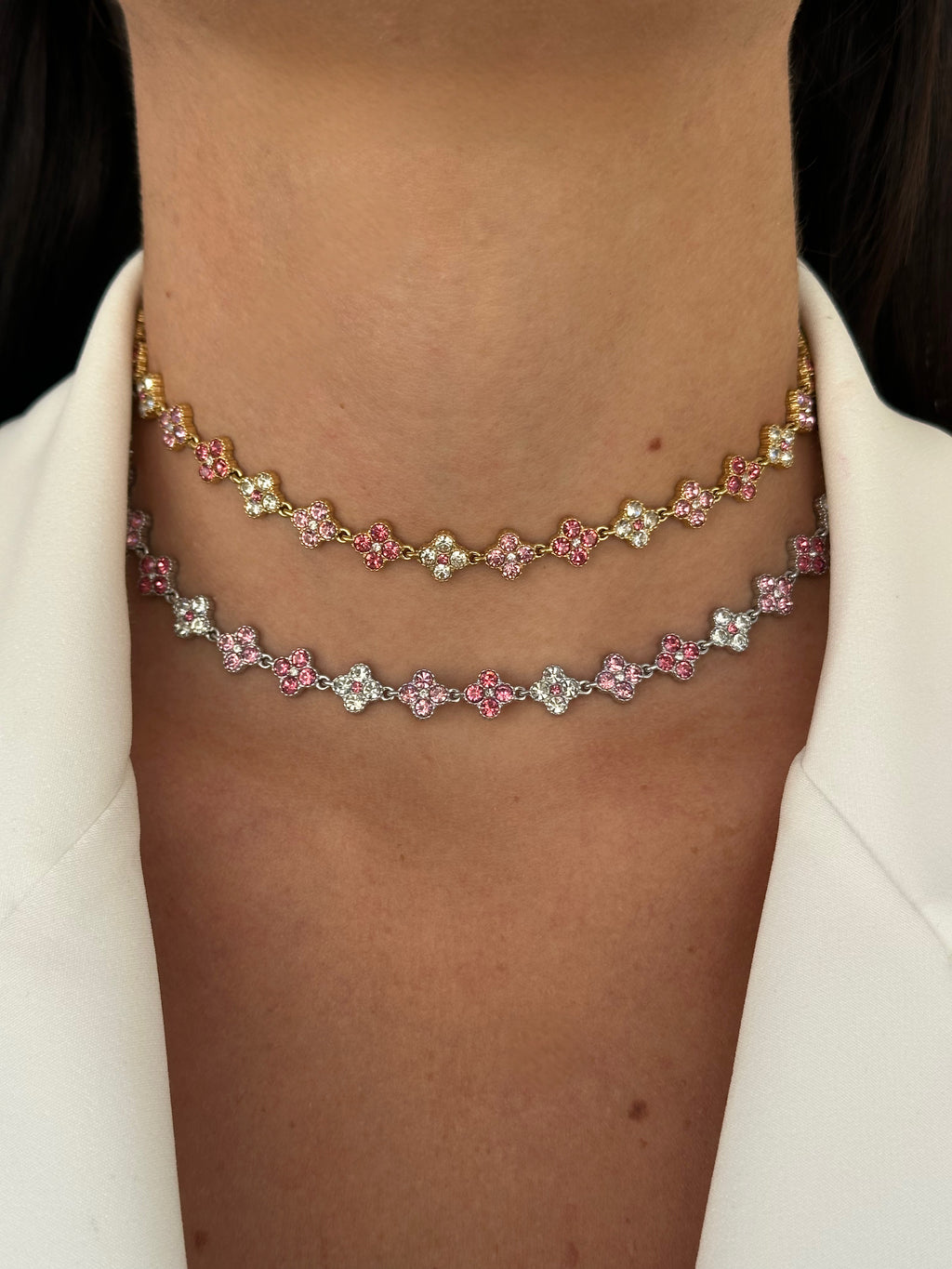 COLLANA AMBRA PINK