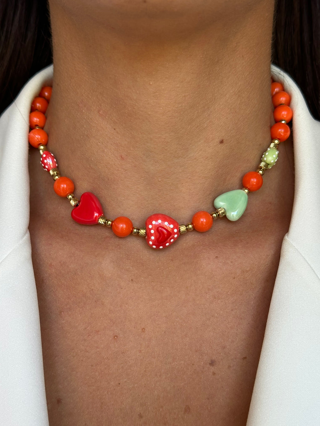 COLLANA CARIBE ORANGE