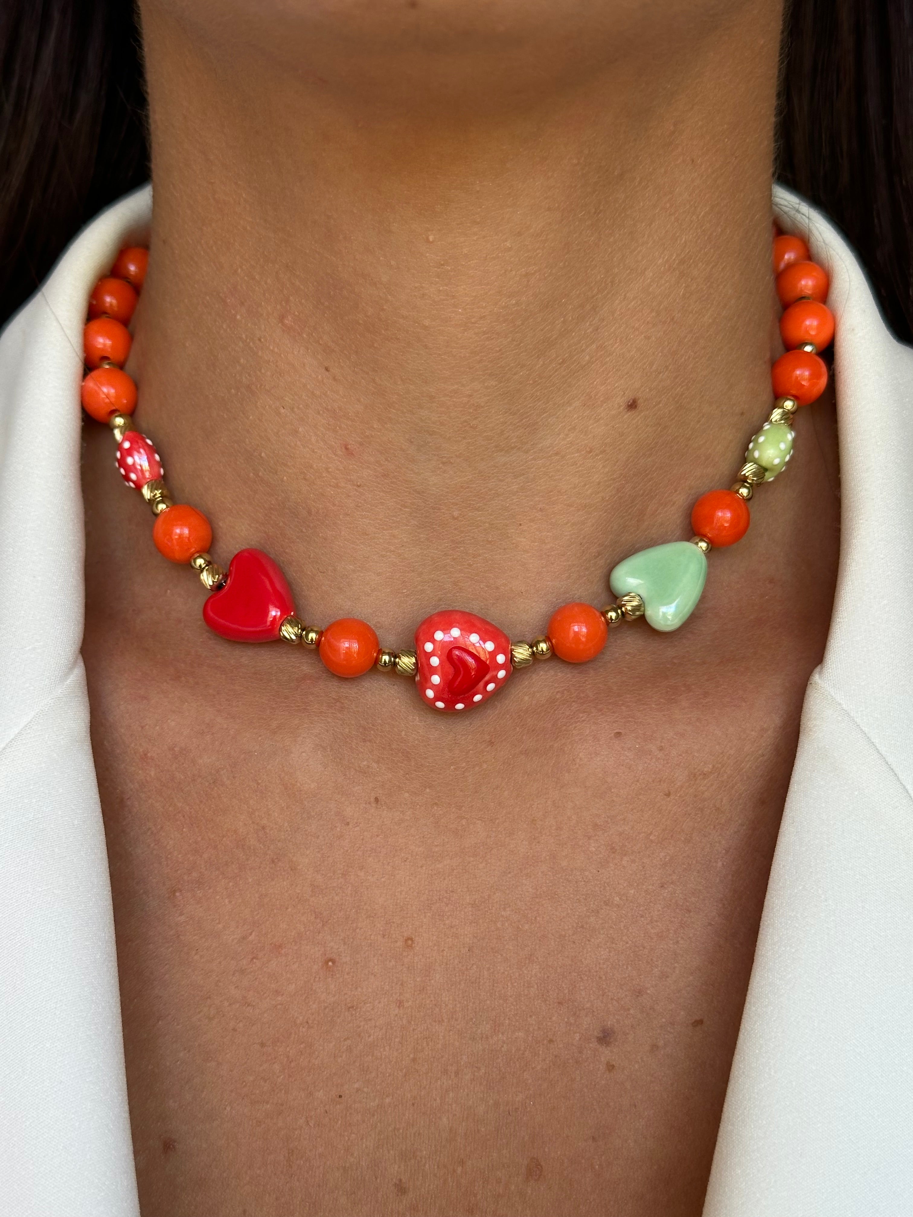 COLLANA CARIBE ORANGE