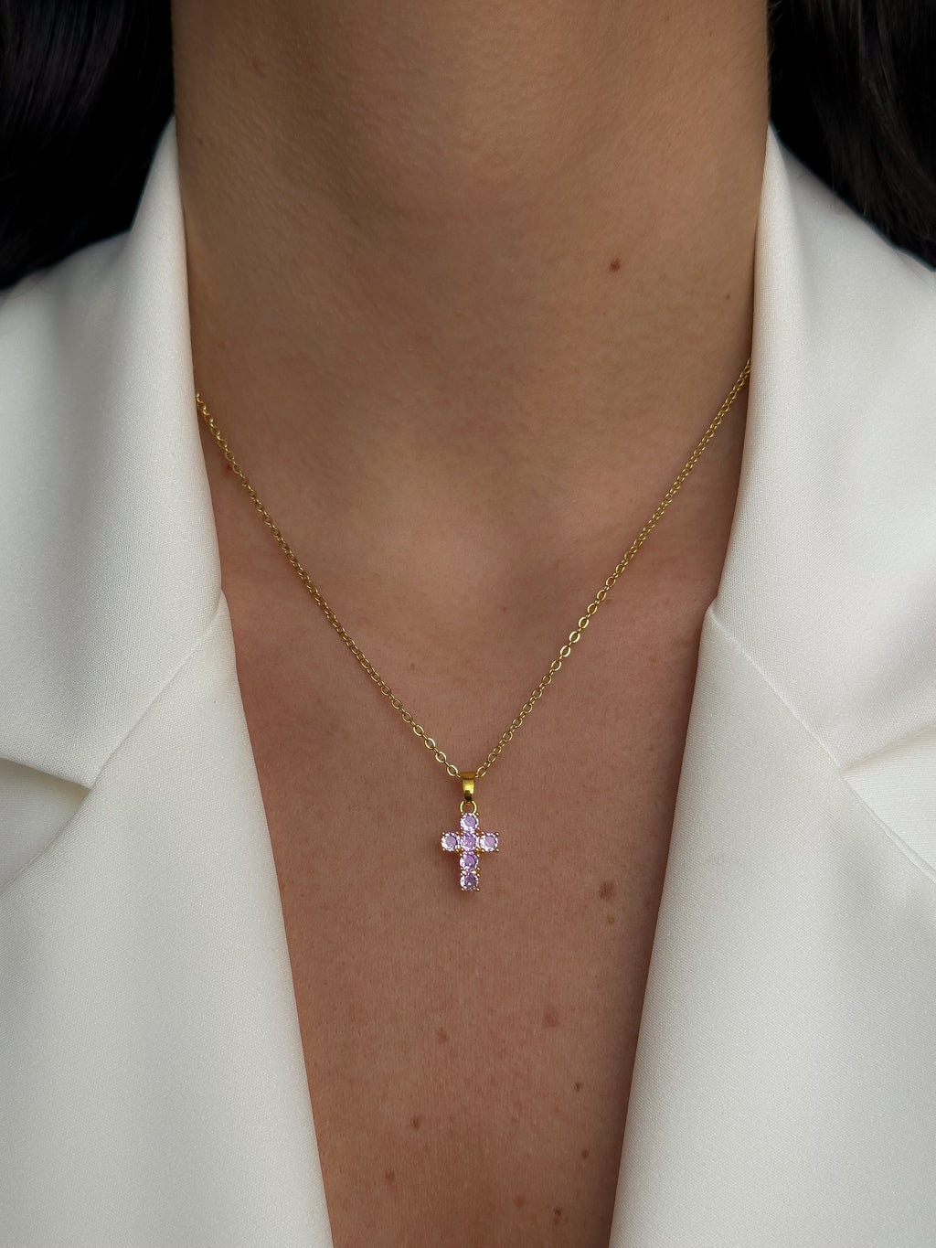 COLLANA ANGELINA LILLA