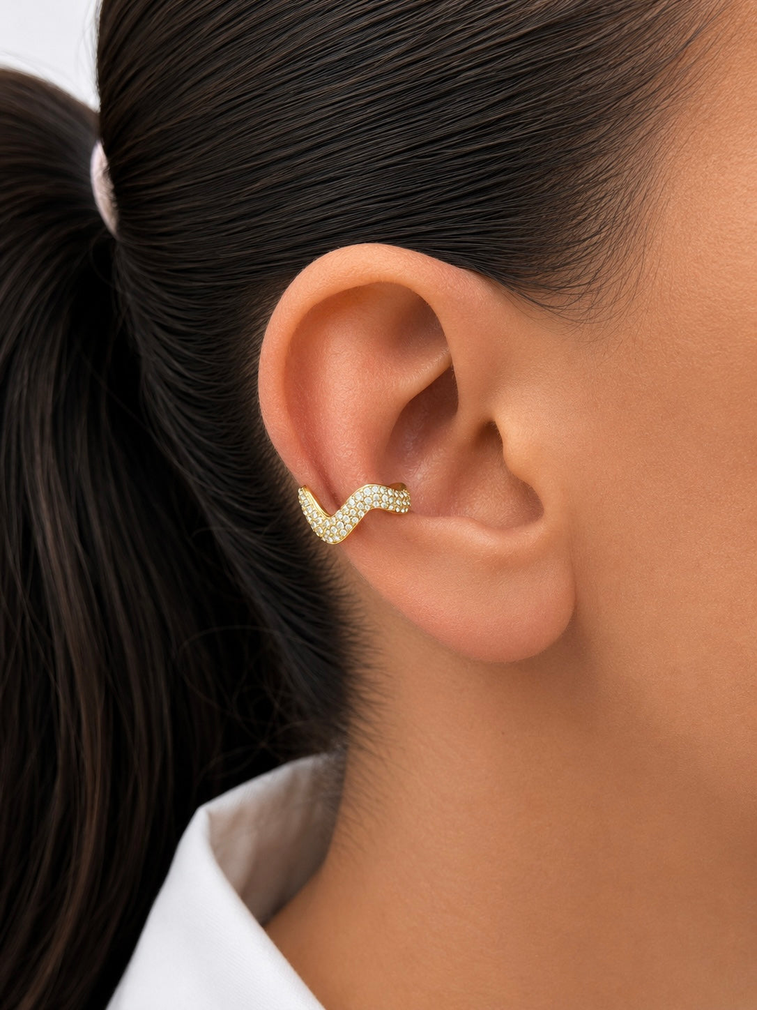 EARCUFF POSILLIPO WHITE