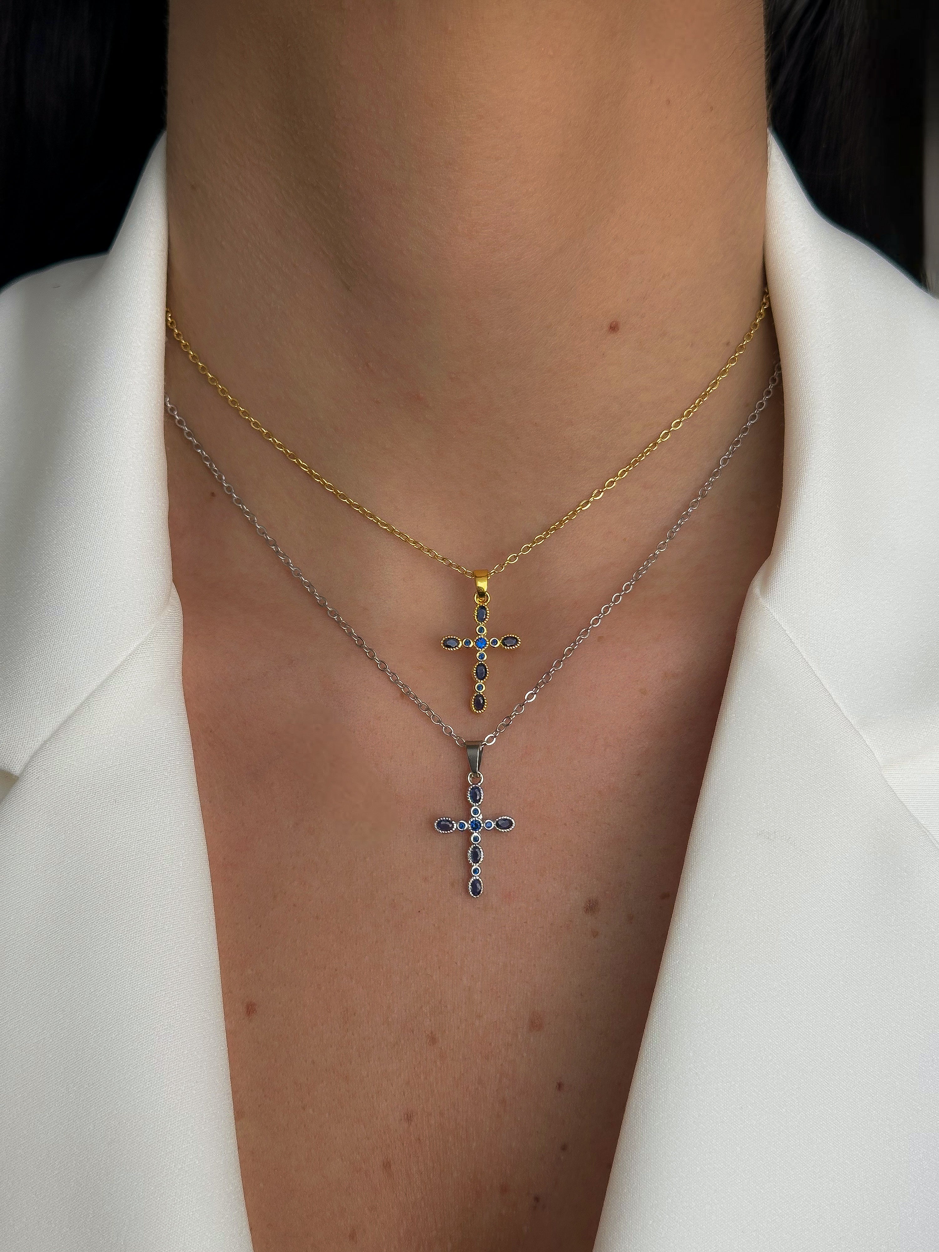 COLLANA GRACE BLU