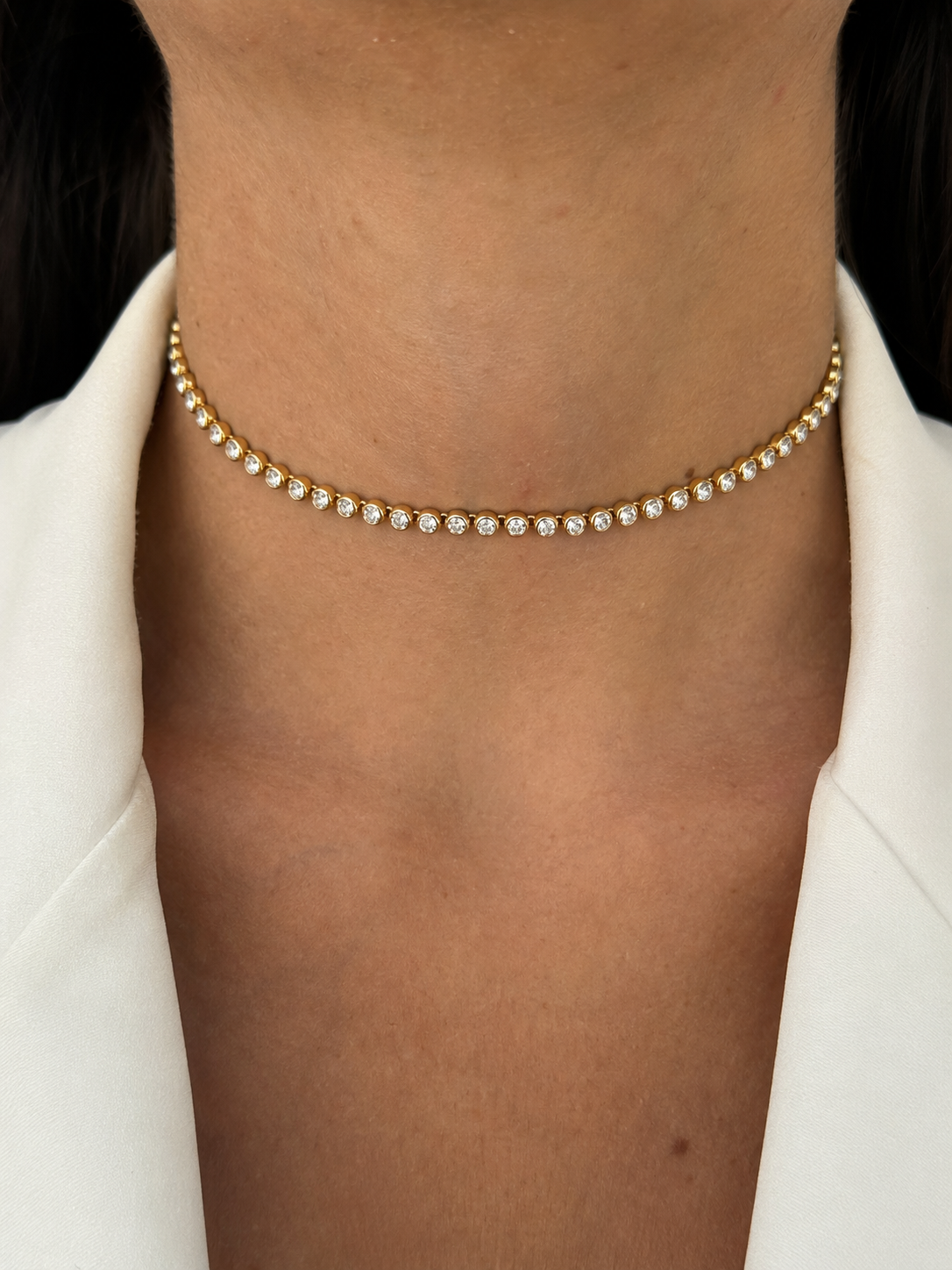 COLLANA CHLOE WHITE