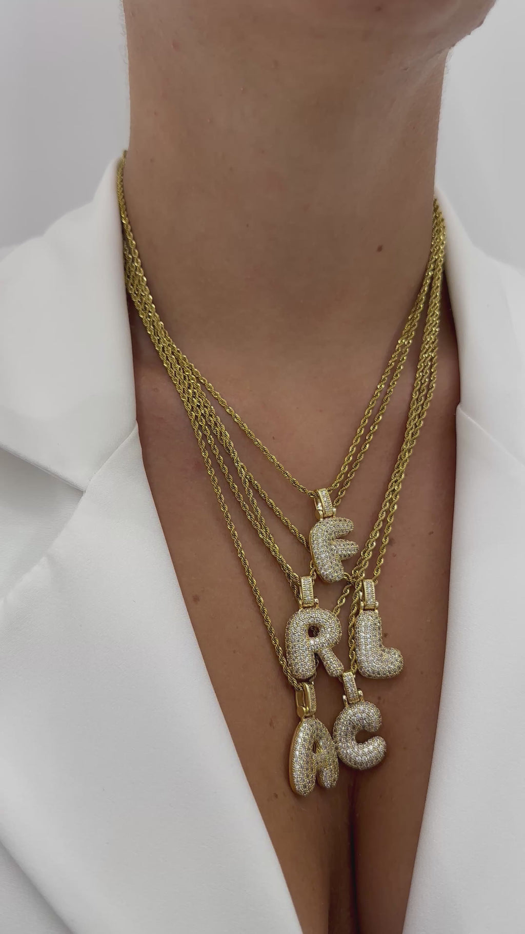 COLLANA BIG LETTERS