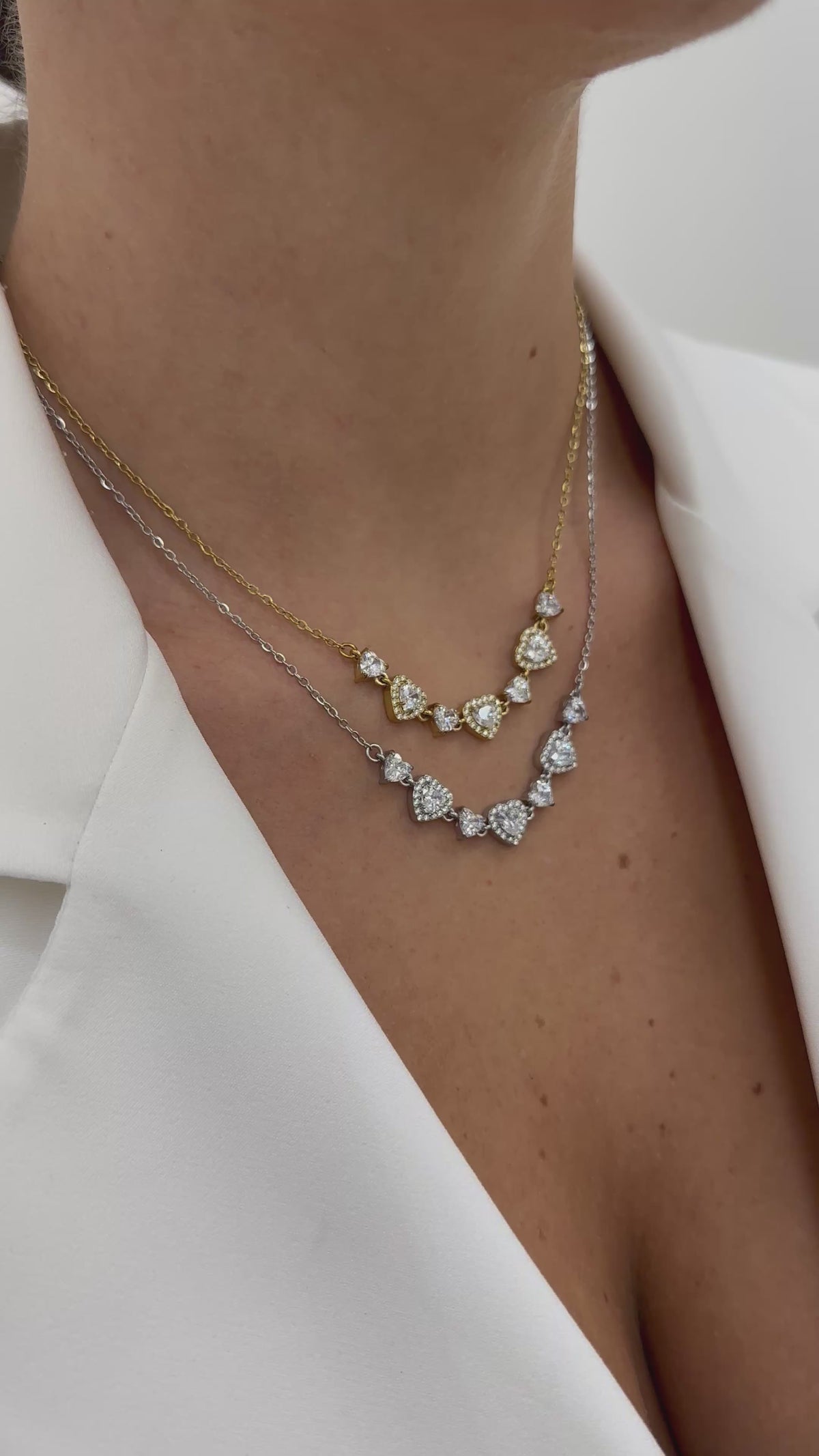 COLLANA JADE WHITE