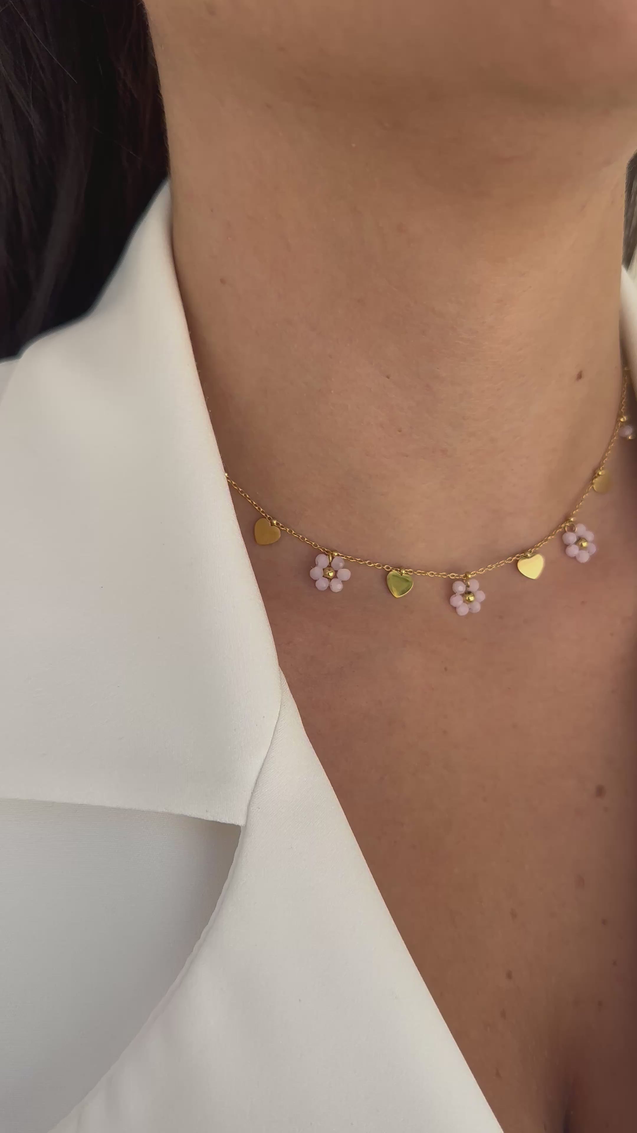 COLLANA ALICE PINK